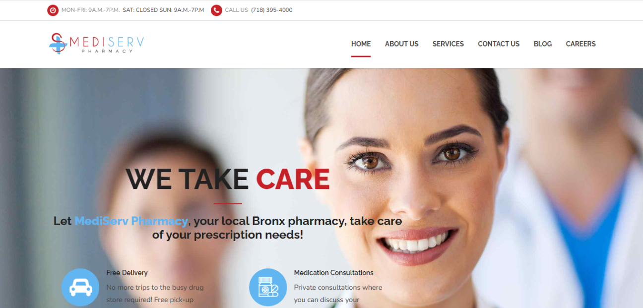 Mediserv Pharmacy SEO Case Study