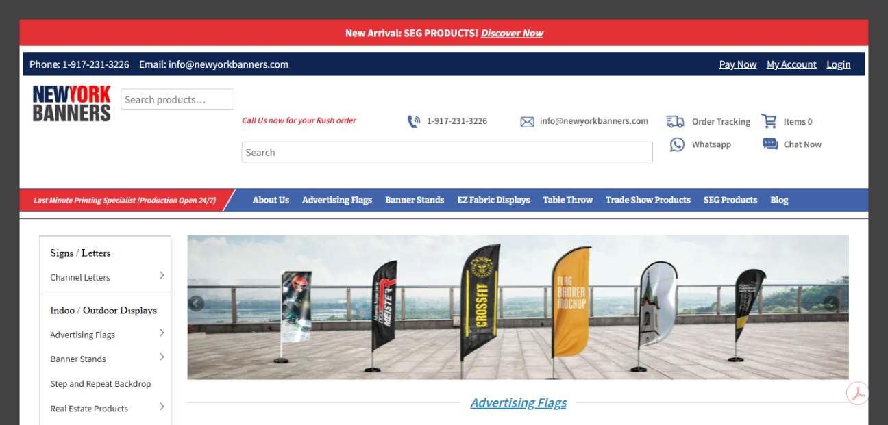 New York Banners SEO Case Study