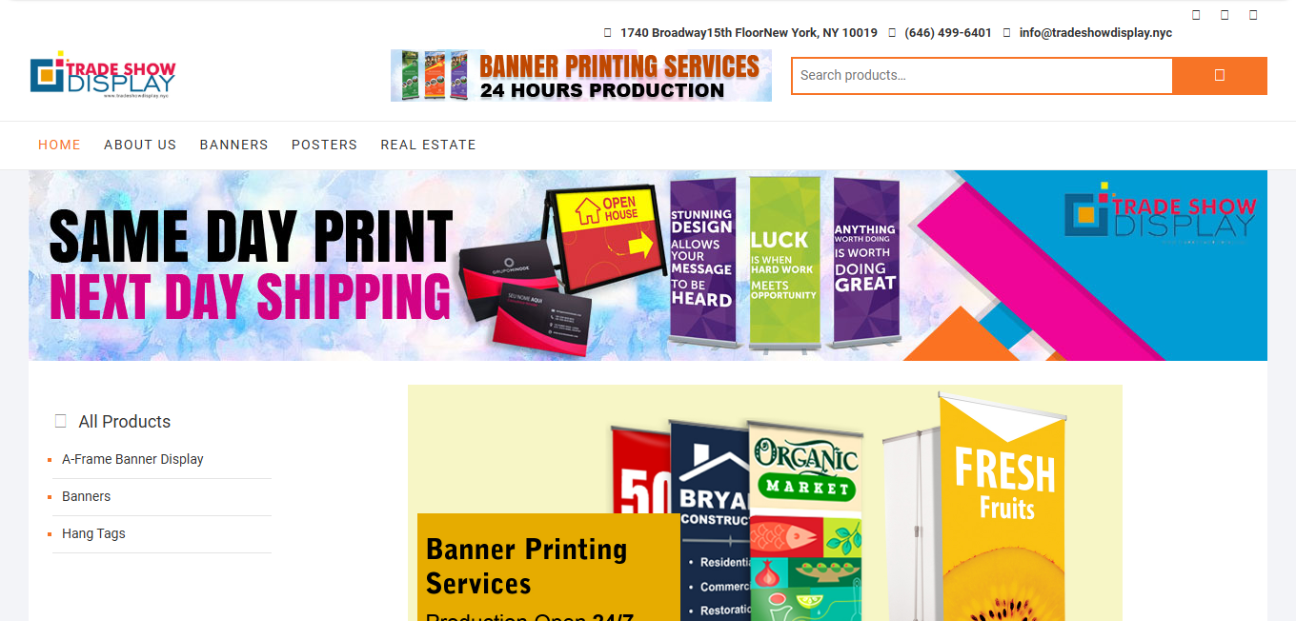 Trade Show Display NYC SEO Case Study