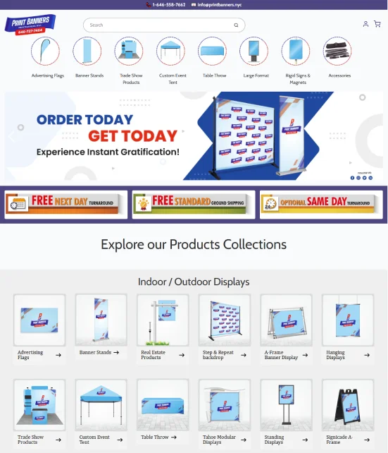 Print Banners NYC SEO Case Study
